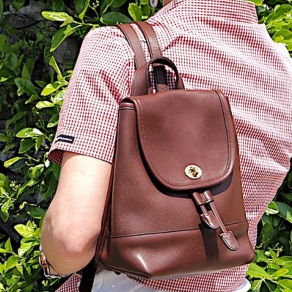 Coach Handbags - Vintage Coach Mahogany Daypack, USA
